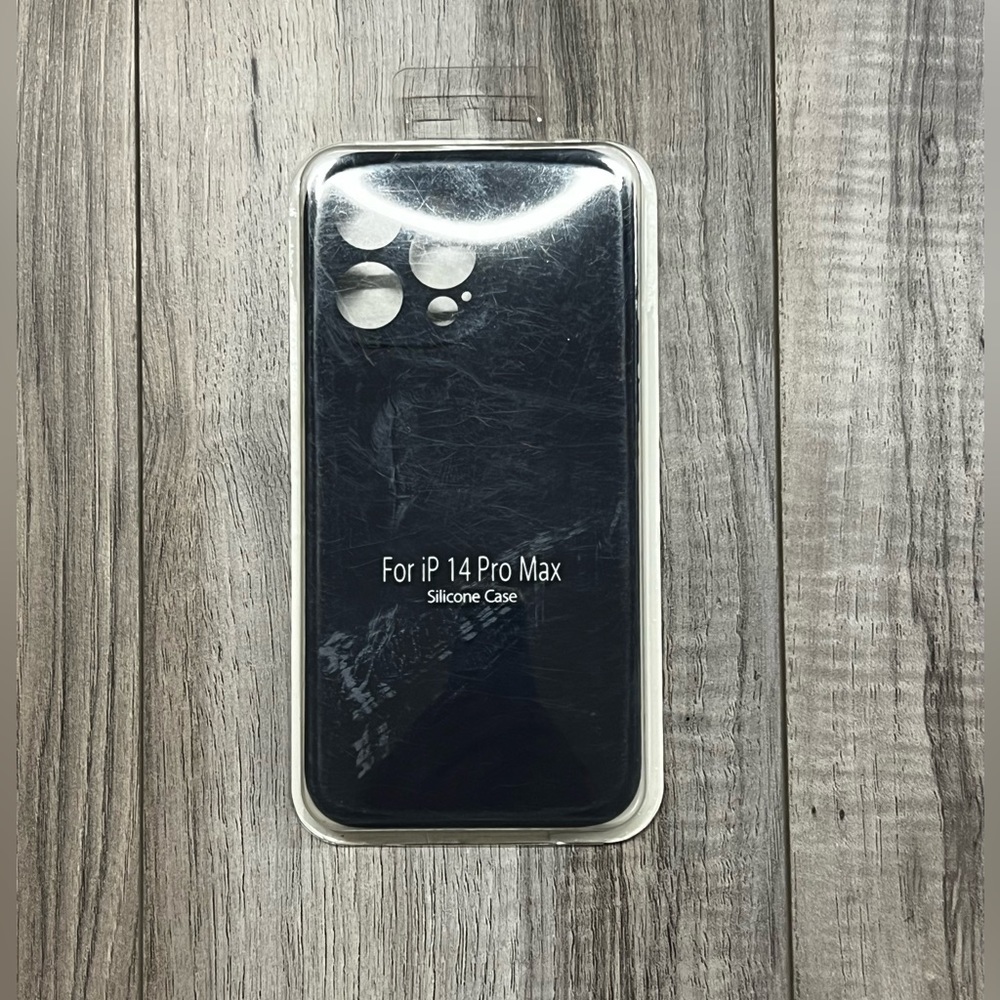 Midnight blue iPhone 14 Pro Max silicone case, NWOT
